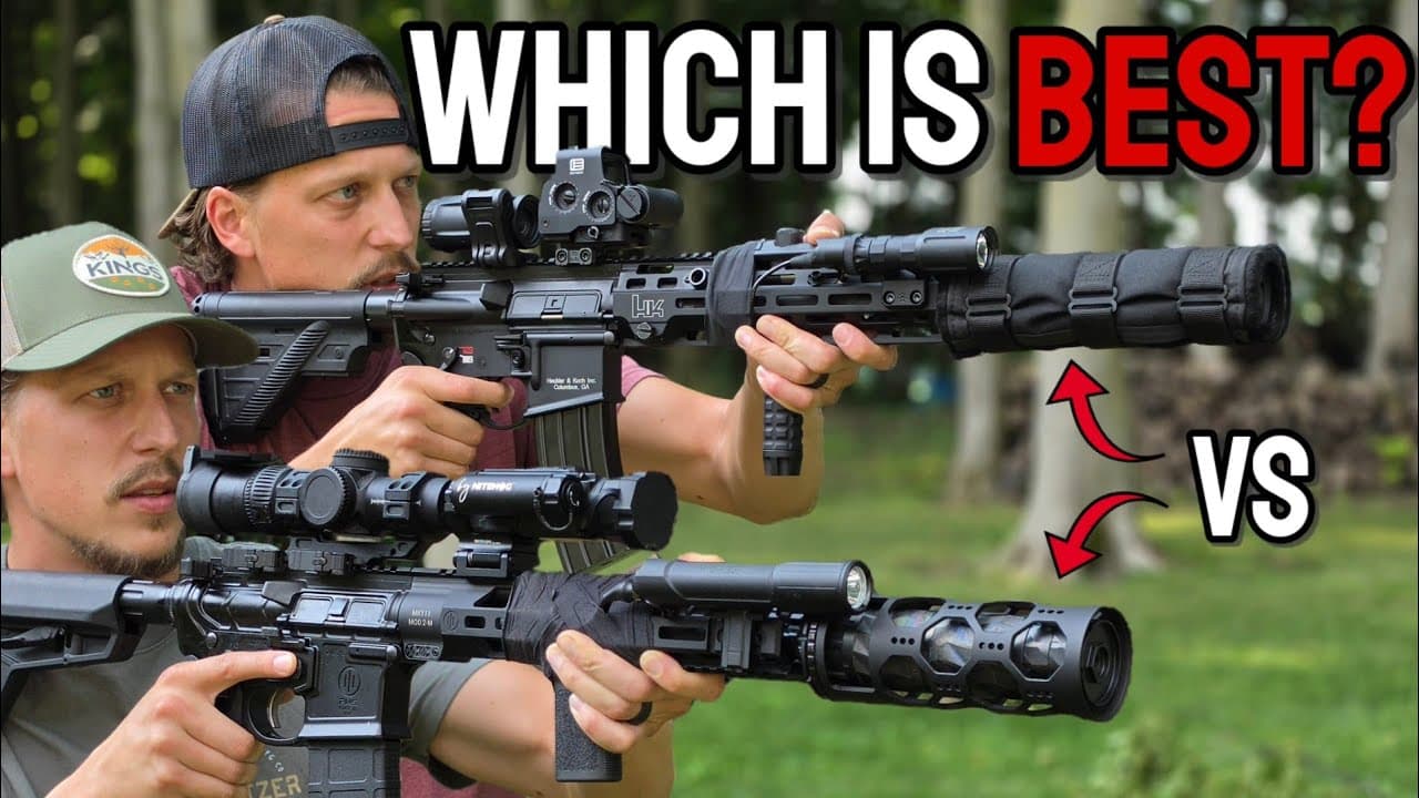 Ultimate Silencer Cover Test | Wrap vs Shield vs Suppressor in Handguard