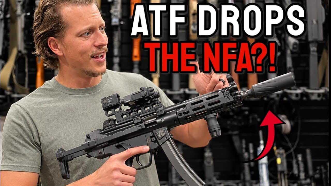 BREAKING NEWS | ATF No Longer Enforcing NFA