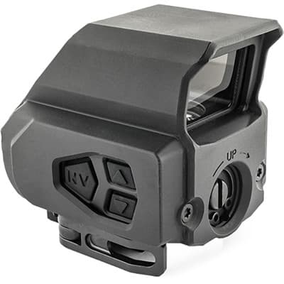 Tru-Vision(TM) Picatinny Footprint Red Dot Sight - Tru-Vision Red Dot Reticle Picatinny Footprint Black