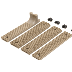 Griffin Armament Rail Shield M-LOK Panel Kit Polymer Flat Dark Earth