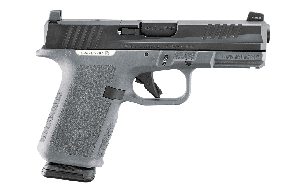 Ruger RXM 9mm 4" 15rd Pistol w/ Magpul Enhanced Grip, Gray/Black - 19400