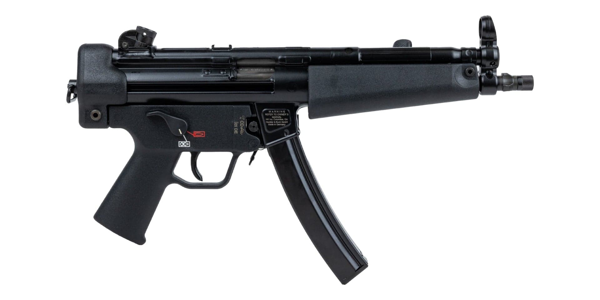 H&K SP5 9mm 8.86" 30rd Pistol, Black - 81000477