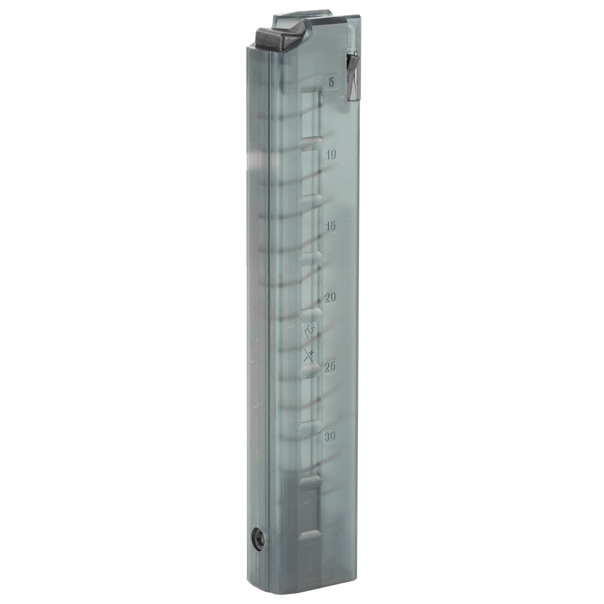 B&T Magazine, 9mm, 30 Rounds, Fits TP9/APC9/GHM9, Polymer, Clear