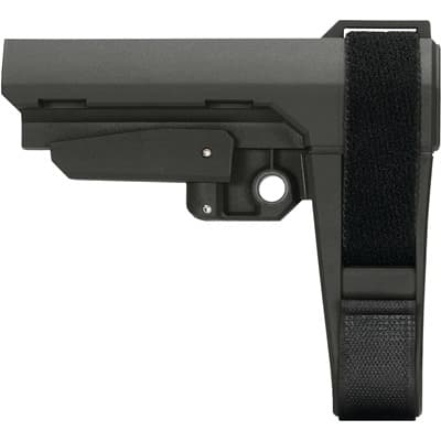 Sba3 Pistol Stabilizing Brace - Sba3 5 Position Adjustable Pistol Stabilizing Brace Gray