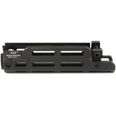 Midwest Industries M-LOK Handguard w/ Mil-Spec Top Rail Fits HK MP5 and Clones, Black - MI-MP5M