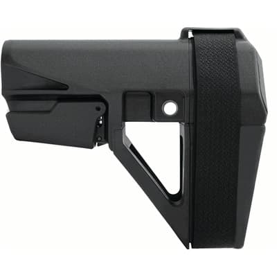 Sba5(TM) Pistol Stabilizing Brace - Sba5 5 Position Adjustable Pistol Stabilizing Brace Black