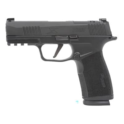 P365 Xmacro 9mm Luger Semi-Auto Handgun - P365 Xmacro Or 9mm Luger 3.7'''' Bbl (2)17rd Mags Blk No Safety